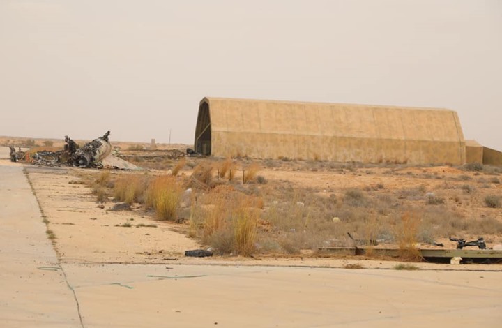 الداخلية الليبية تنفي وجود عناصر إرهابية بقاعدة "الوطية"