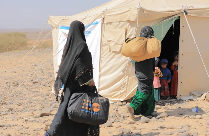 تقرير أممي: أوضاع النازحين اليمنيين بمأرب مثيرة للقلق