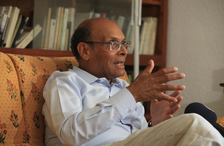 المرزوقي يدعو لعزل سعيد ومحاكمته وإعادة الشرعية (شاهد)