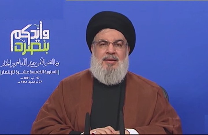 نصر الله: قد نرد على الاحتلال بأي مكان شمال فلسطين المحتلة