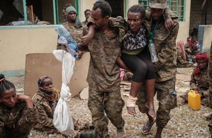 جثث تطفو فوق نهر فاصل بين تيغراي الإثيوبي والسودان