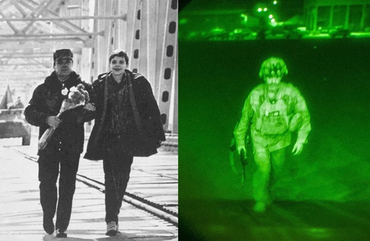 شاهد الفرق بين انسحاب السوفييت والأمريكان من أفغانستان (صور)