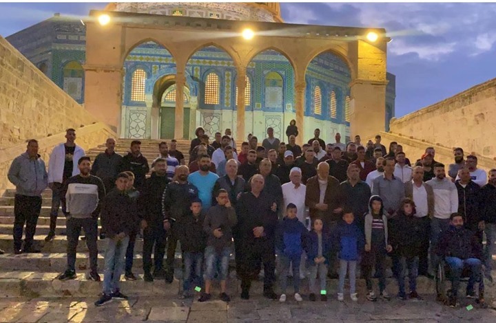 مقدسيون يواصلون "رباط الحمائل" بالمسجد الأقصى (شاهد)