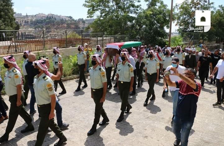تشييع جندي أردني عُثر على رفاته في القدس المحتلة (شاهد)