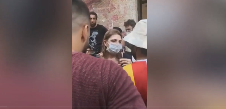 طرد وزيرة العدل خلال زيارتها مناطق منكوبة في بيروت