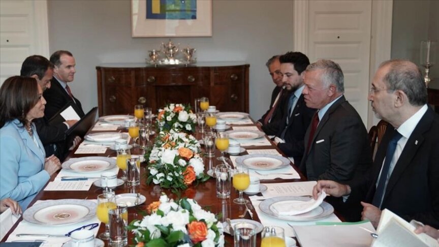 ملك الأردن يبحث في واشنطن تطورات المنطقة والقضية الفلسطينية