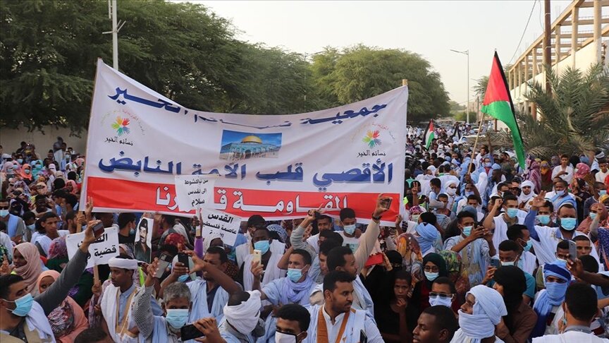 نواكشوط.. مئات يحتفلون بـ"انتصار" المقاومة الفلسطينية