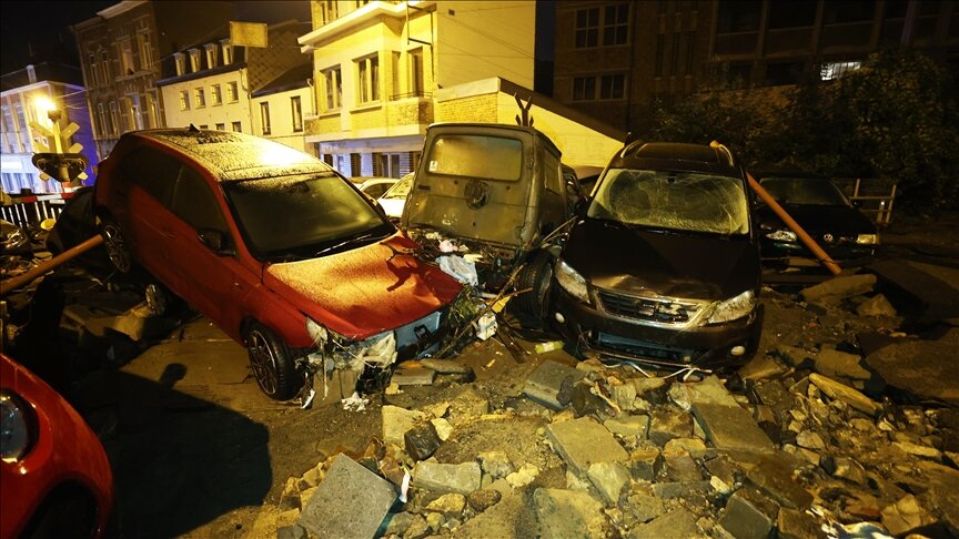 فيضانات جديدة تضرب بلجيكا للمرة الثانية في 10 أيام