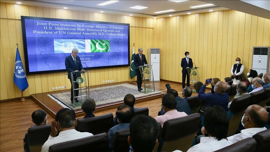 باكستان: على الأمم المتحدة لعب دور في حل قضيتي فلسطين وكشمير