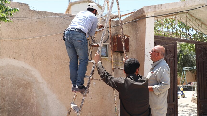 بكهرباء من تركيا.. "تل أبيض" السورية تعيش فرحتين بالأضحى