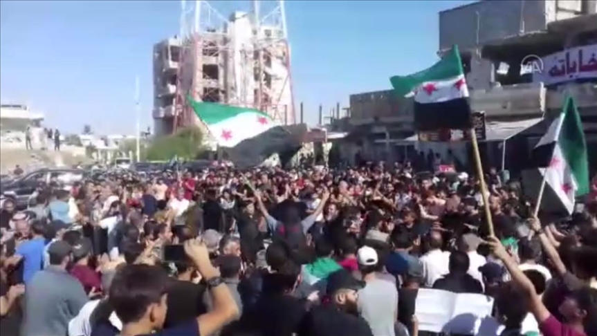 سوريا..مظاهرات بدرعا احتجاجا على الانتخابات الرئاسية "الصورية"