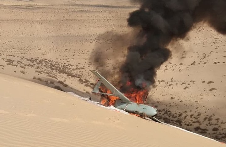 "داعش" يزعم إسقاط مسيّرة في سيناء وينشر صورا