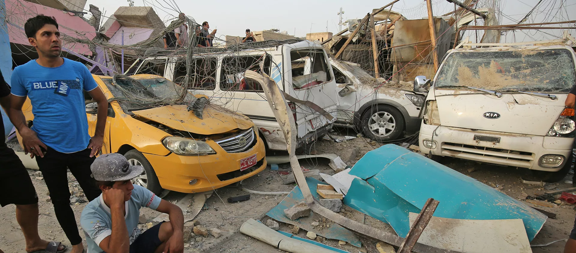 تداعيات انفجار بغداد، العراق 7 يونيو/ حزيران 2018 - سبوتنيك عربي, 1920, 20.07.2021