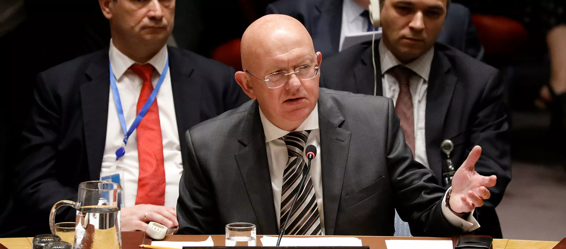 مندوب روسيا الدائم في مجلس الأمن فاسيلي نيبينزيا - سبوتنيك عربي, 1920, 08.07.2021