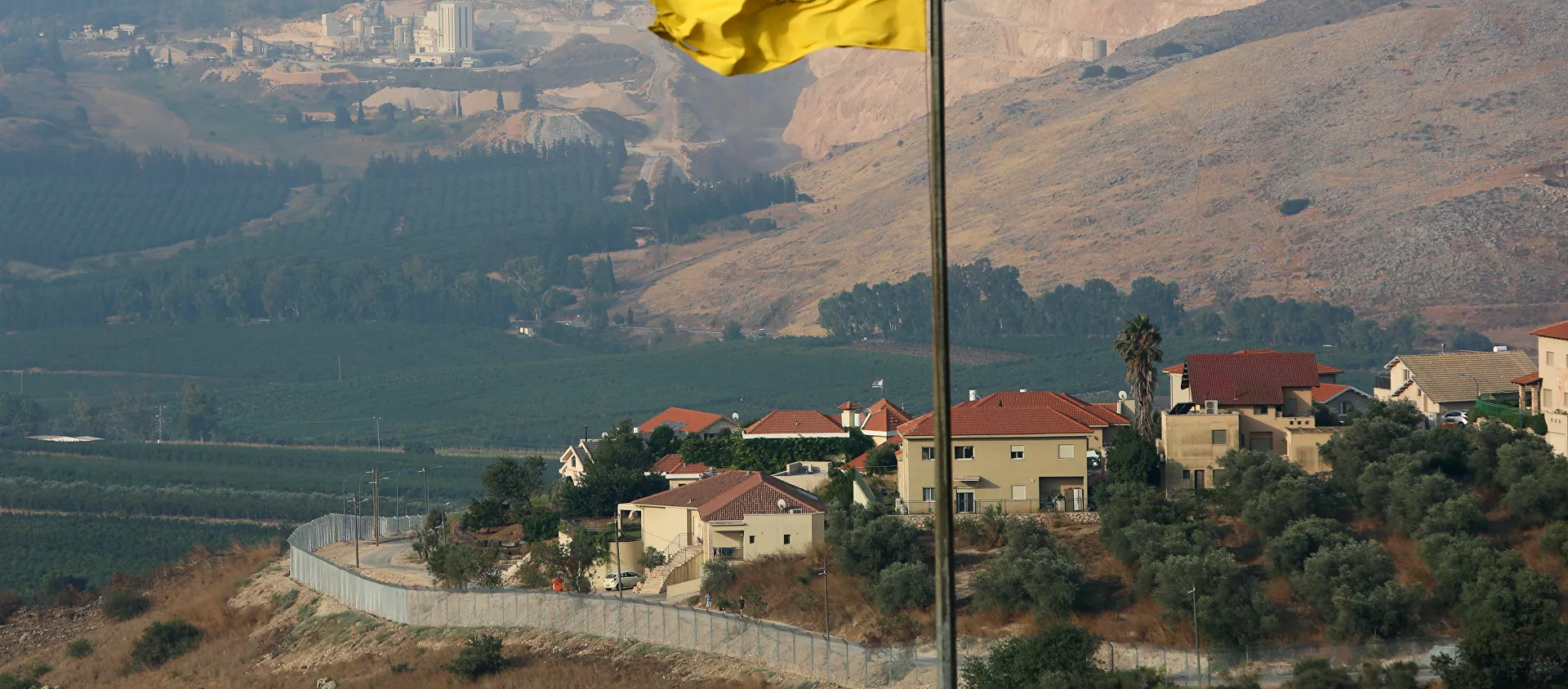 منطقة تصاعد التوتر العسكري على الحدود اللبنانية الإسرائيلية، قرية الخيام جنوب لبنان، إسرائيل 28 يوليو 2020 - سبوتنيك عربي, 1920, 13.07.2021