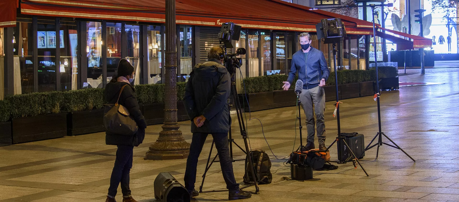 فرنسا تفرض حظر التجول لاحتواء وباء كورونا في البلاد، كوفيد - 19، 17 أكتوبر 2020 - سبوتنيك عربي, 1920, 13.07.2021