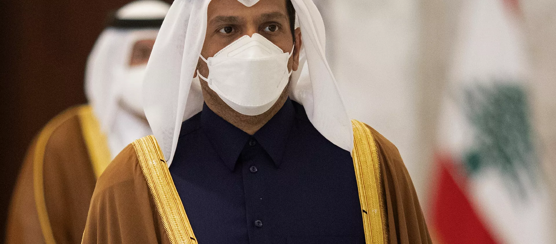 وزير الخارجية القطري الشيخ محمد بن عبد الرحمن آل ثاني في بيروت، لبنان 9 فبراير 2021 - سبوتنيك عربي, 1920, 18.03.2021