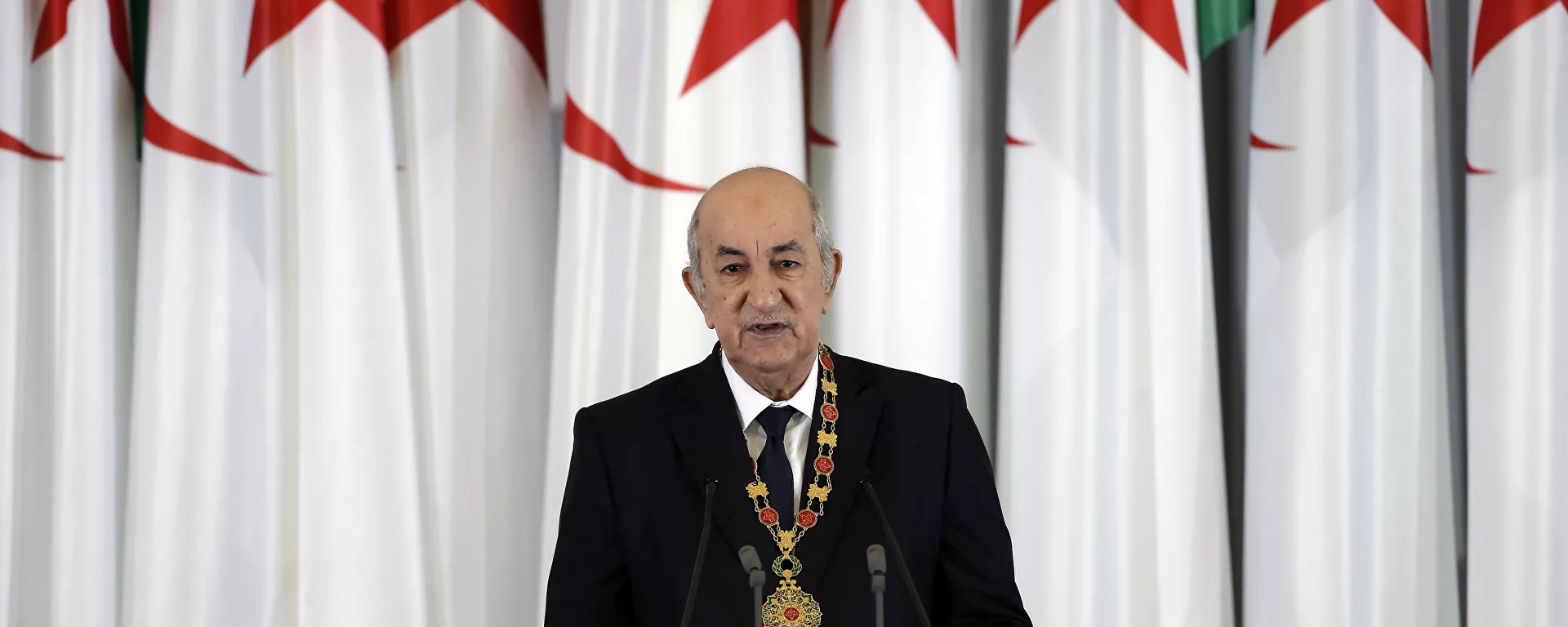 رئيس الجمهورية الجزائري عبد المجيد تبون، الجزائر 19 ديسمبر 2019 - سبوتنيك عربي, 1920, 13.07.2021