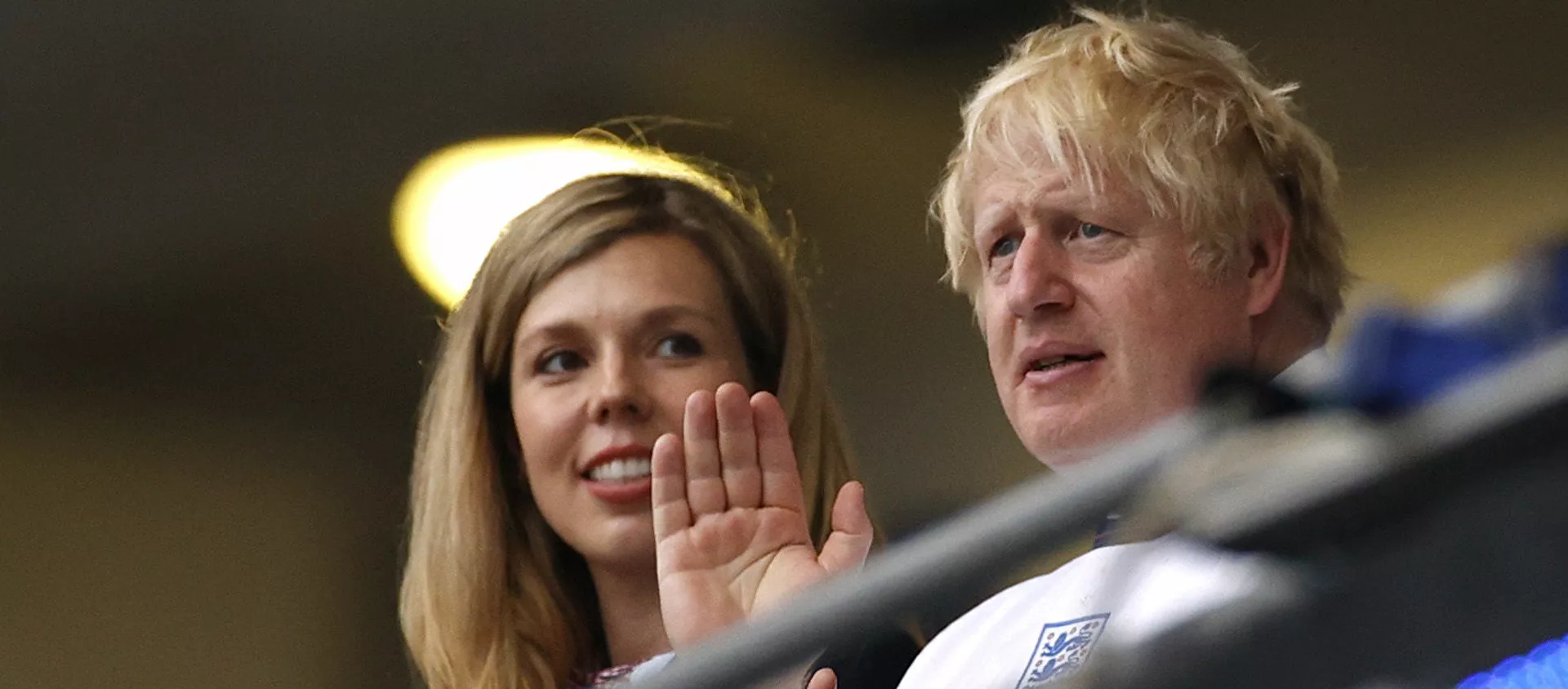 رئيس الوزراء البريطاني بوريس جونسون خلال نهائي أمم أوروبا بين إنجلترا وإيطاليا الأحد 11 يوليو - سبوتنيك عربي, 1920, 11.07.2021