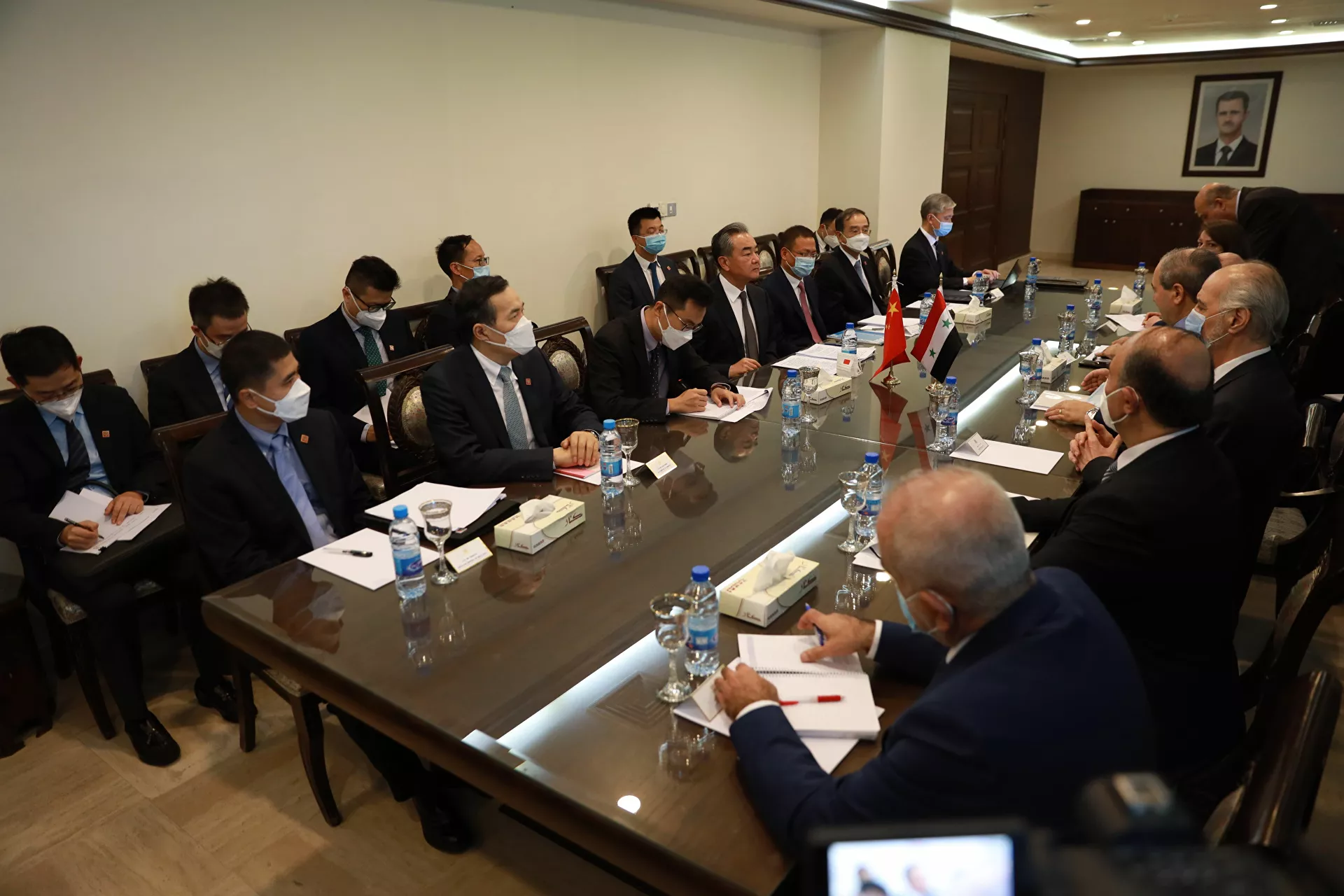 وزير الخارجية الصيني يصل إلى العاصمة دمشق - سبوتنيك عربي, 1920, 17.07.2021