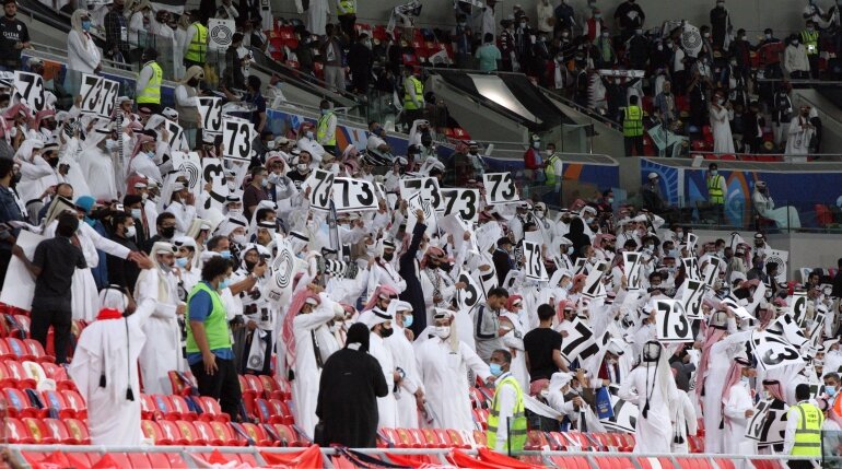 مباراة نهائي كأس قطر وافتتاح استاد الريان في زمن كورونا