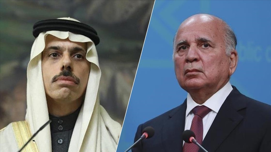 وزيرا خارجية العراق والسعودية يبحثان سبل حلحلة أزمات المنطقة