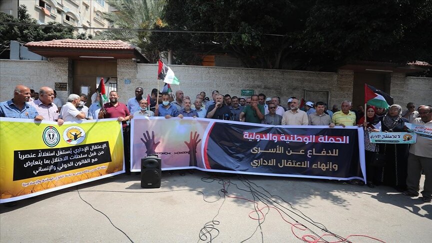 حملة فلسطينية ضد "الاعتقال الإداري" بسجون إسرائيل