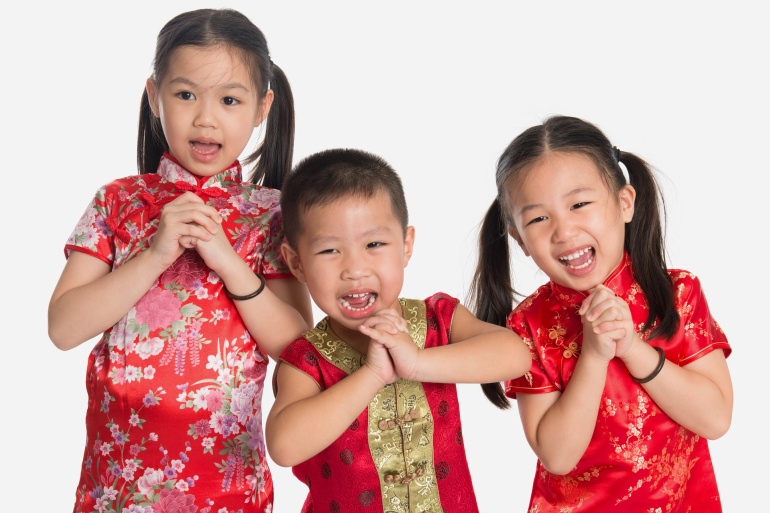 اطفال الصين