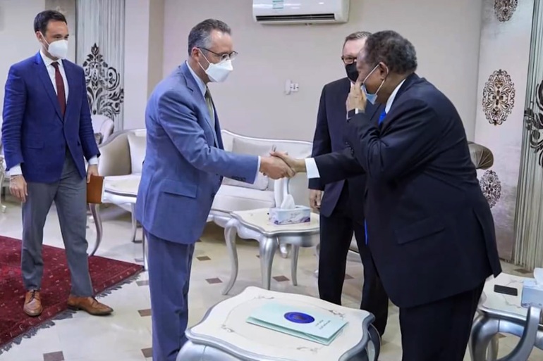 مباحثات المبعوث الأميركي للقرن الأفريقي جيفري فيلتمان Jeffrey Feltman بالعاصمة السودانية الخرطوم