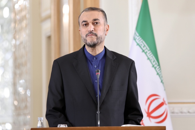 Turkish FM Cavusoglu in Iran