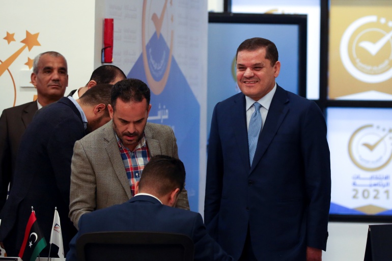 rtxkcote-1 Libyan Prime Minister Abdulhamid al-Dbeibah announces election bid in Tripoli