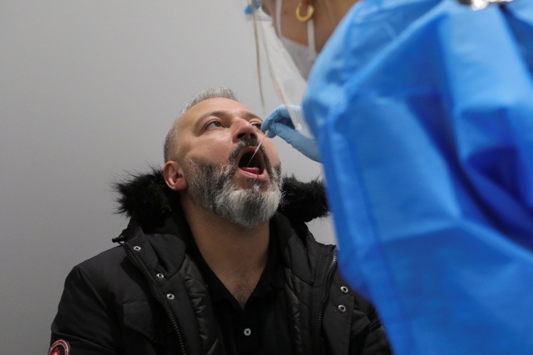 Dutch health authorities find 61 passengers who arrived from South Africa as COVID-19 positive, in Amsterdam