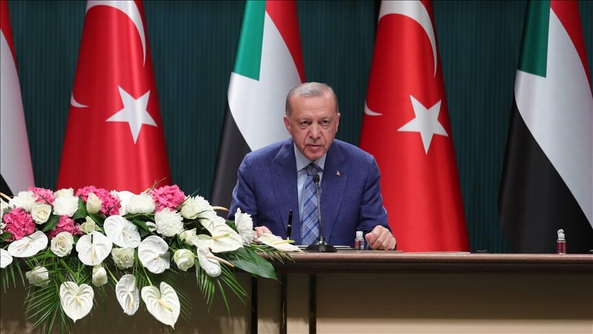 أردوغان: عازمون على تسهيل المرحلة الشاقة التي يعيشها السودان