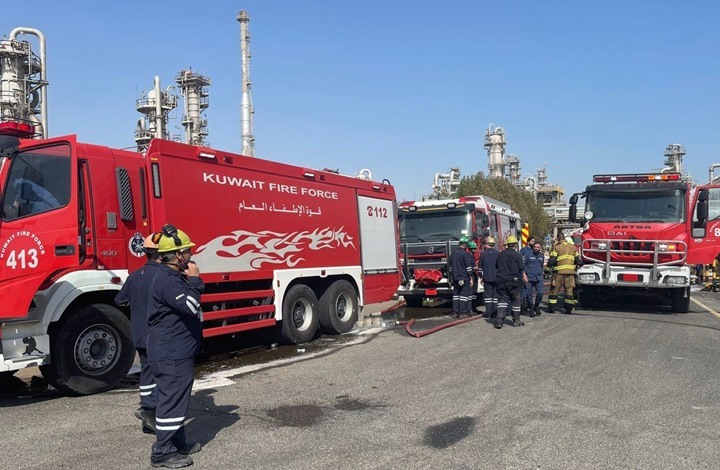 إصابات طفيفة جراء حريق في أكبر مصفاة نفط بالكويت