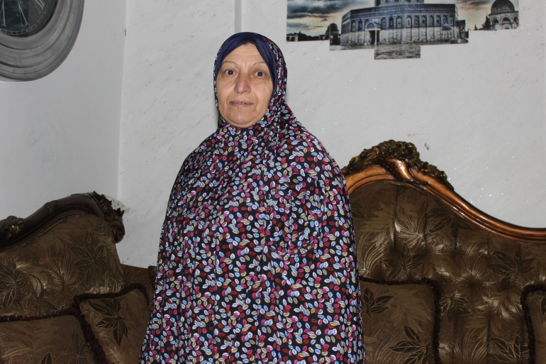 المسنة المقدسية أم موسى عواد(الجزيرة نت)