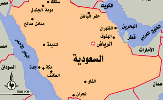 المدن الرئيسية في السعودية