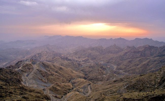اين تقع جبال الحجاز