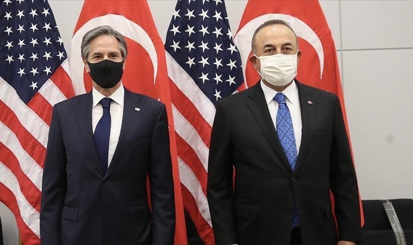 تشاووش أوغلو وبلينكن يبحثان تطورات أفغانستان