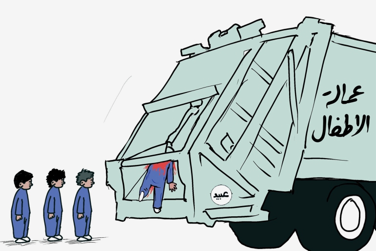 السودان/ مقداد خالد/ تقرير الطفل السوداني الذي ابتلعته عربة النفايات المصدر: مواقع التواصل الروابط: https://www.facebook.com/permalink.php?story_fbid=1346426929170744&id=100014103496261 https://www.facebook.com/photo?fbid=481906343579929&set=pcb.481907690246461 https://www.facebook.com/permalink.php?story_fbid=4931828403503953&id=100000305250205 https://twitter.com/obeidali/status/1493490925401788417/photo/1