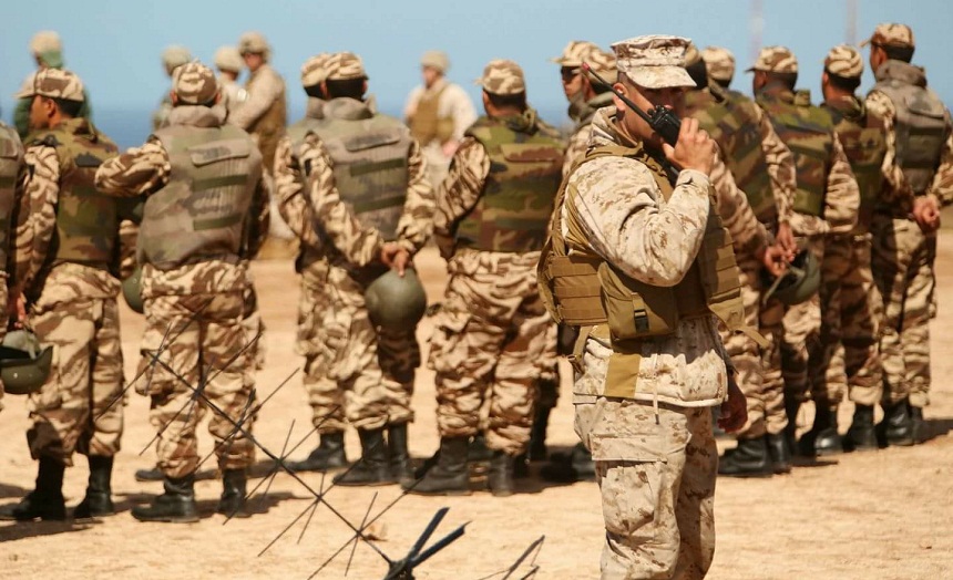 jaych-1 الجيش المغربي يشعل أزمة بين موريتانيا وفرنسا