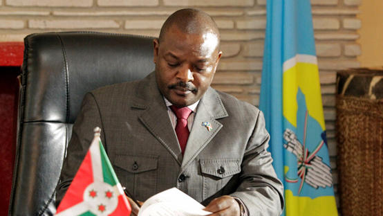 وفاة رئيس بوروندي بنوبة قلبية