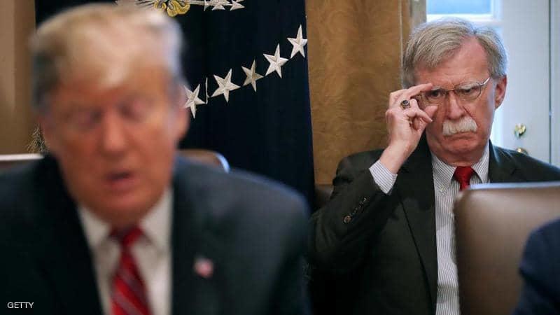 بولتون يتحدى ترامب ويتأهب لنشر الكتاب المثير