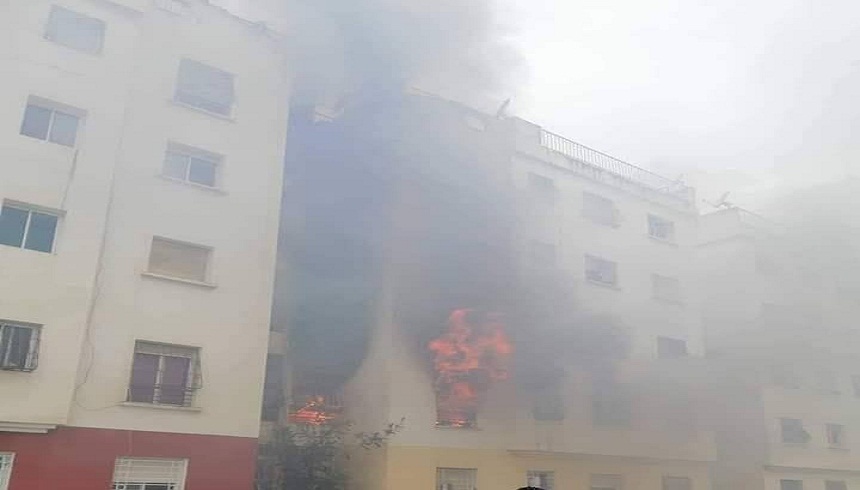 salc3a9-1 السلطات المحلية لمدينة سلا ترد على اتهام الوقاية المدنية بالتأخر في حريق سلا ووفاة طفل