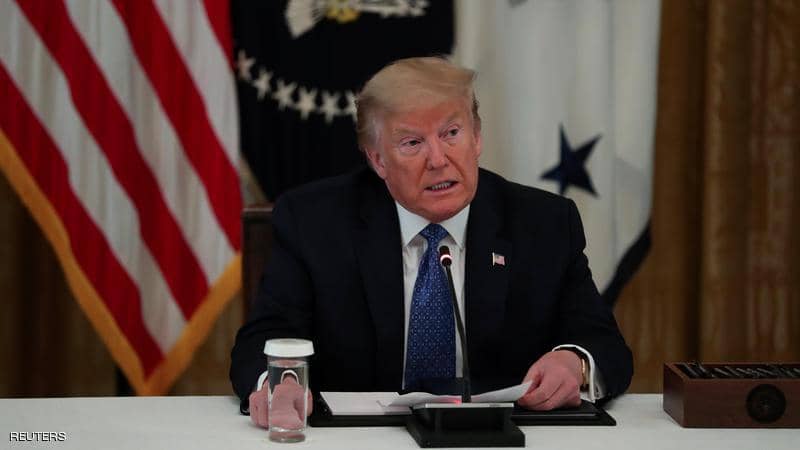 ترامب: عدد إصابات كورونا بأميركا وسام شرف