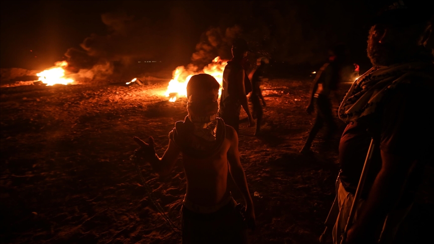 11 إصابة باعتداء إسرائيلي على تظاهرة قرب حدود غزة