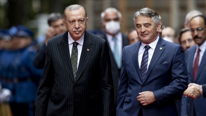 أردوغان يختتم زيارته إلى البوسنة