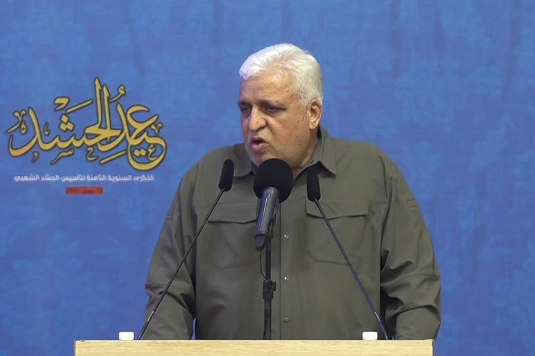 فالح الفياض إن الحشد لن يكون طرفا سياسيا ولن ينحاز إلى أي جهة ضد أخرى في العراق.