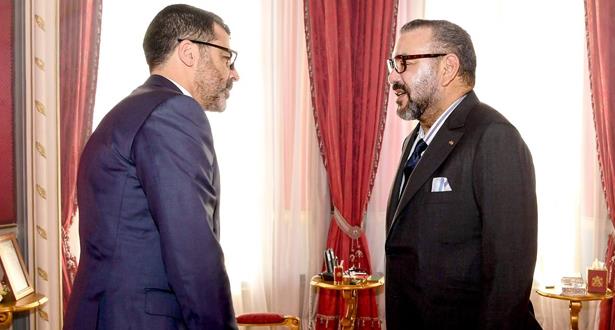 الملك محمد السادس يستقبل عبيد عمران المدير العام الجديد لصندوق إثمار الموارد