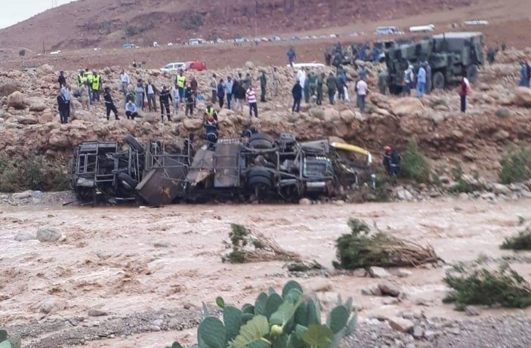autobus1-1 حادث الرشيدية.. انتشال جثث 3 أشخاص آخرين
