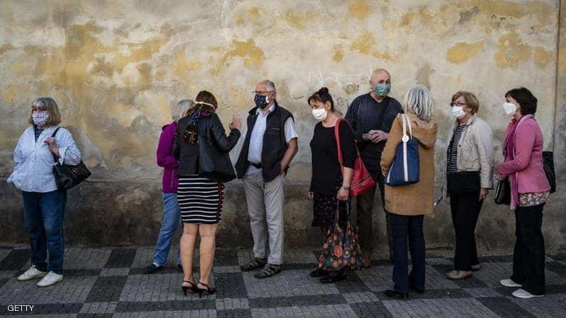 التشيك تلغي شرط الكمامات